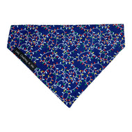 Handmade dog bandana in the Liberty print Tangled Lights.  Perfect for Christmas. Made in the UK and washable.