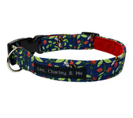 Strawberry Fields Forever Dog Collar