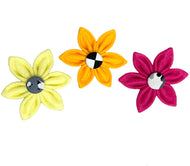 Monochrome print Collar Flower Collection