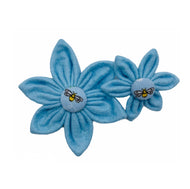 Busy Bee dog collar flowers